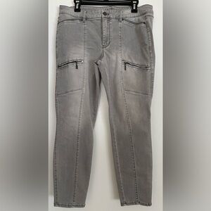 White House Black Market Grey Women's Jeans